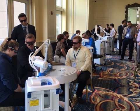People Learning how to use the Solea Laser